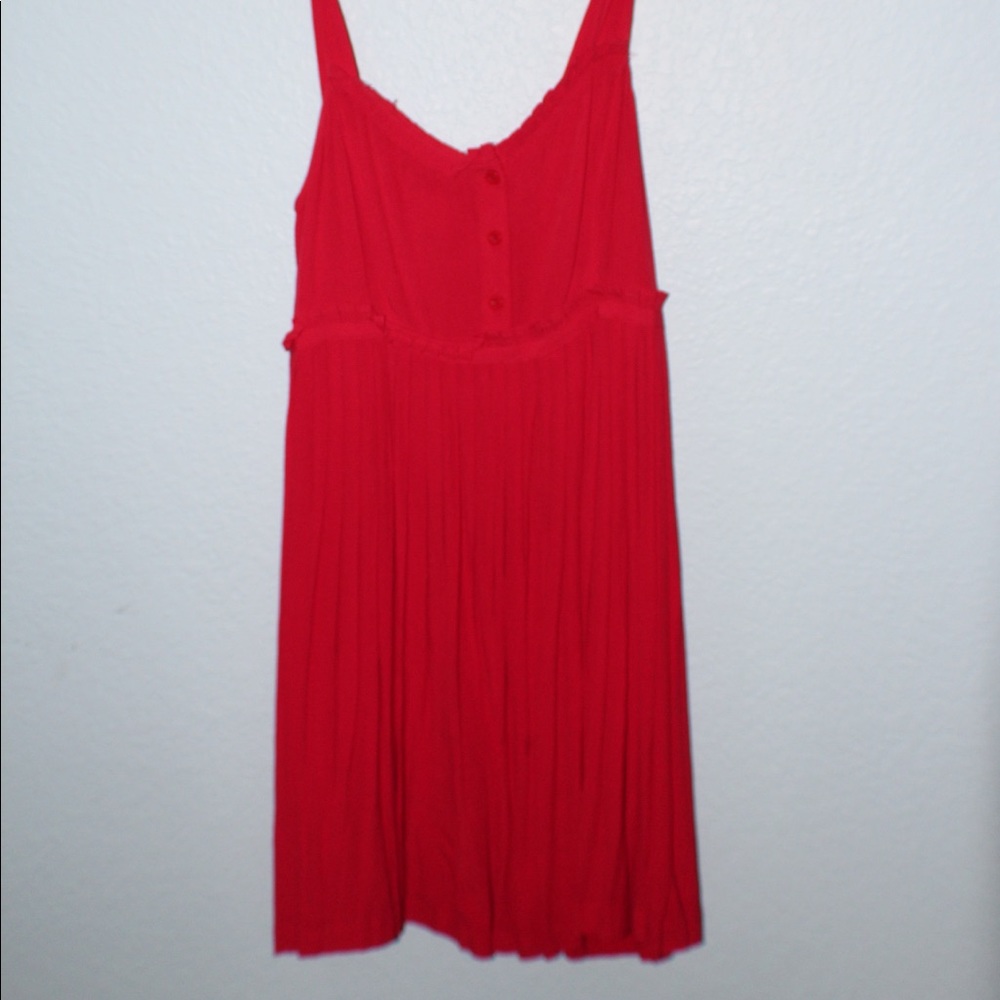Urban outfitters babydoll dress red sz medium